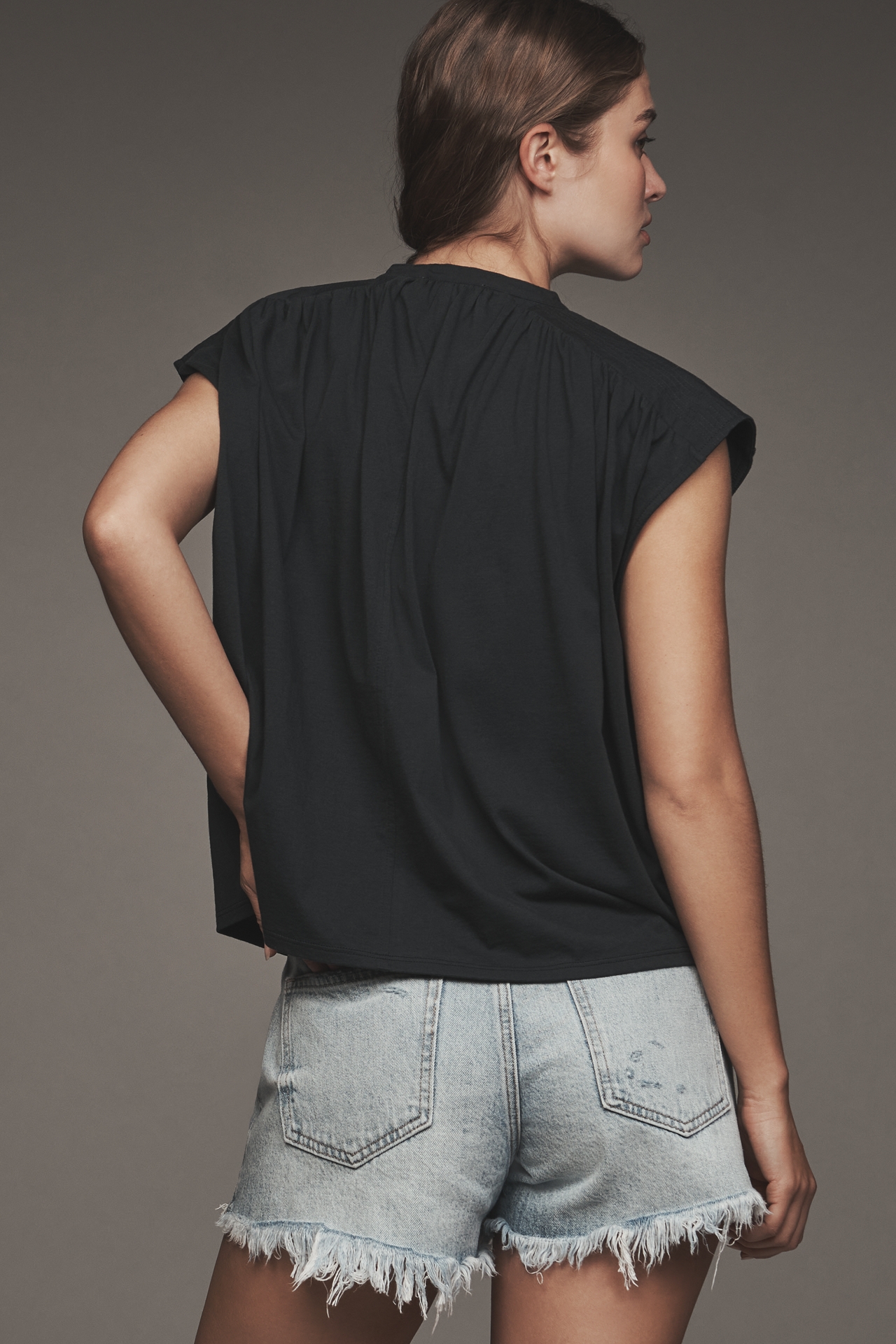 Nation Los Angeles Cary Keyhole Top
