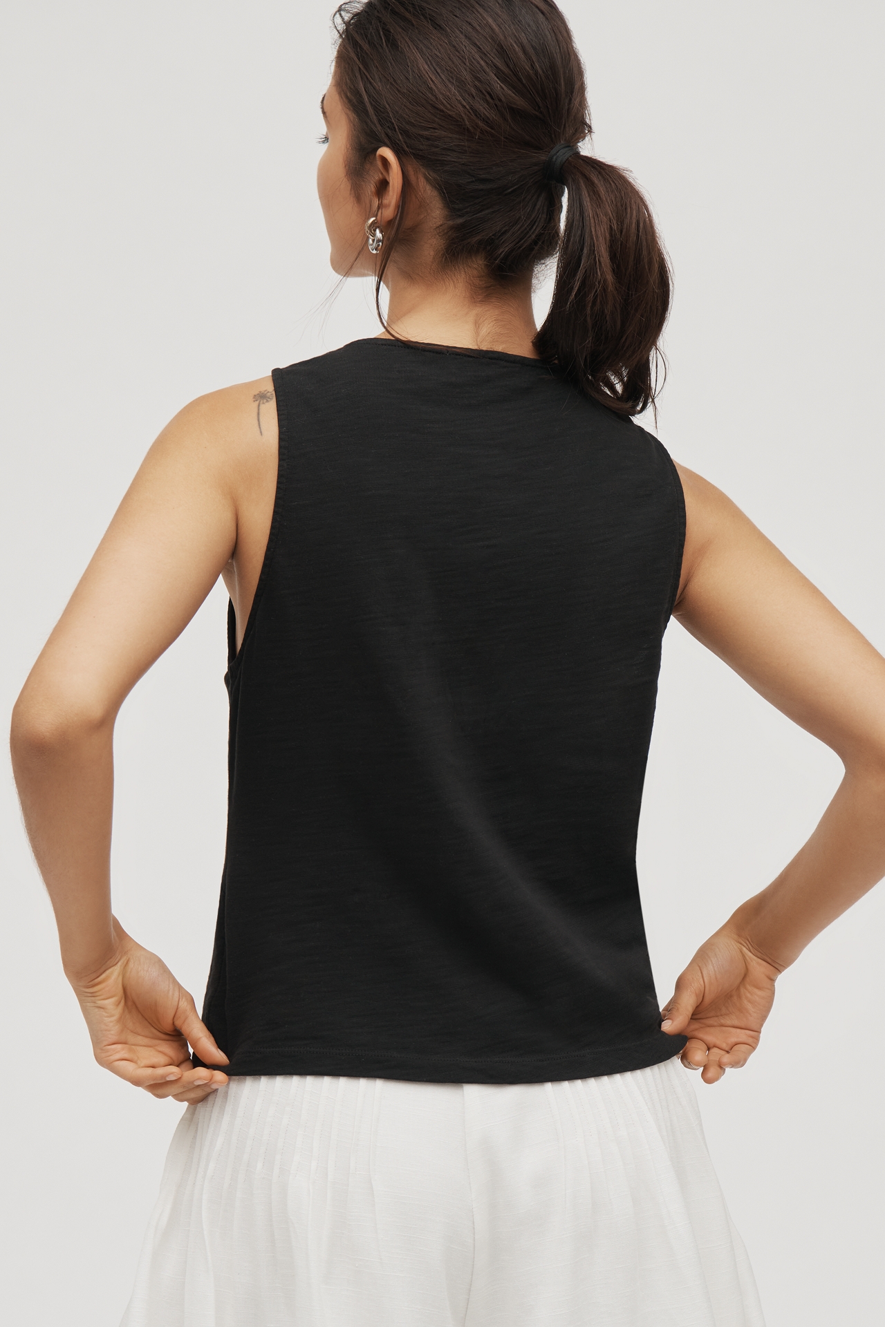 Nation Los Angeles Terri Front-Tie Tank