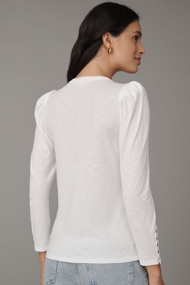 Nation Los Angeles Leta Puff-Shoulder Tee #2