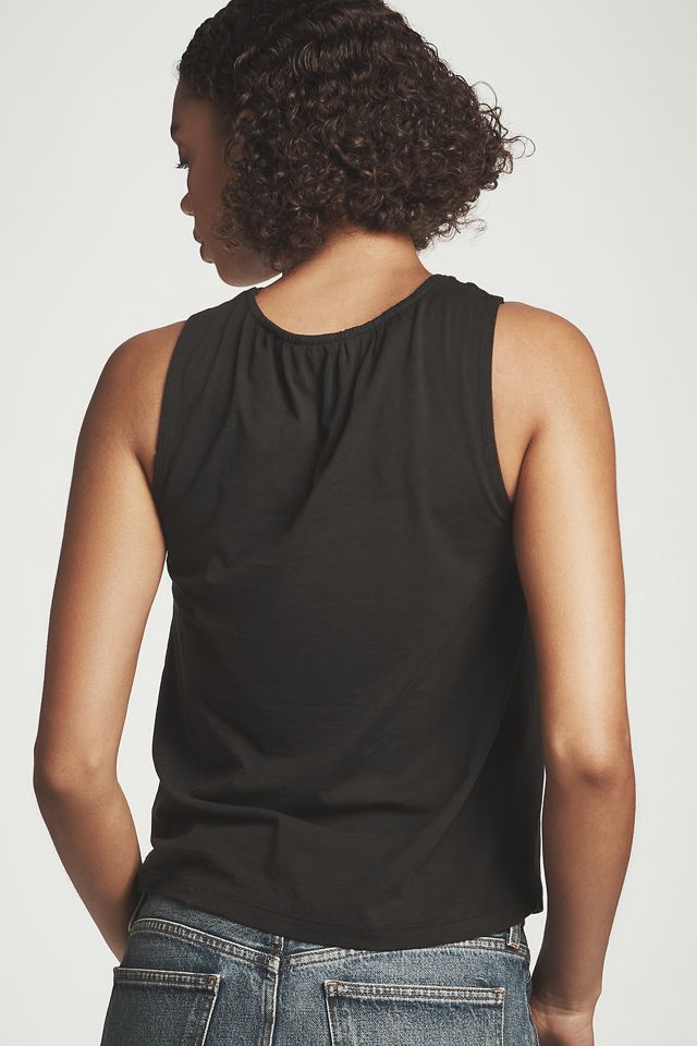 Nation Los Angeles Lena Knotted Halter Tank Top #1