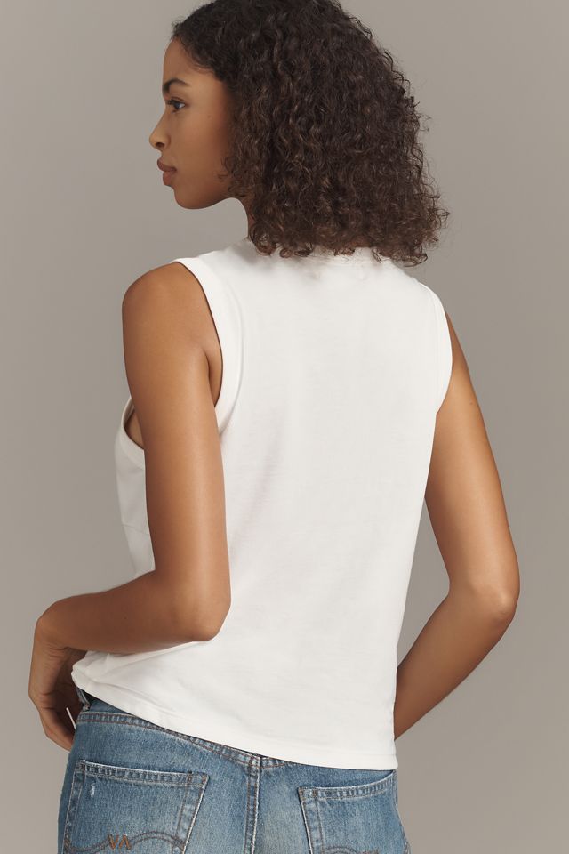 Nation Los Angeles Neve Ruched Tank Top #1