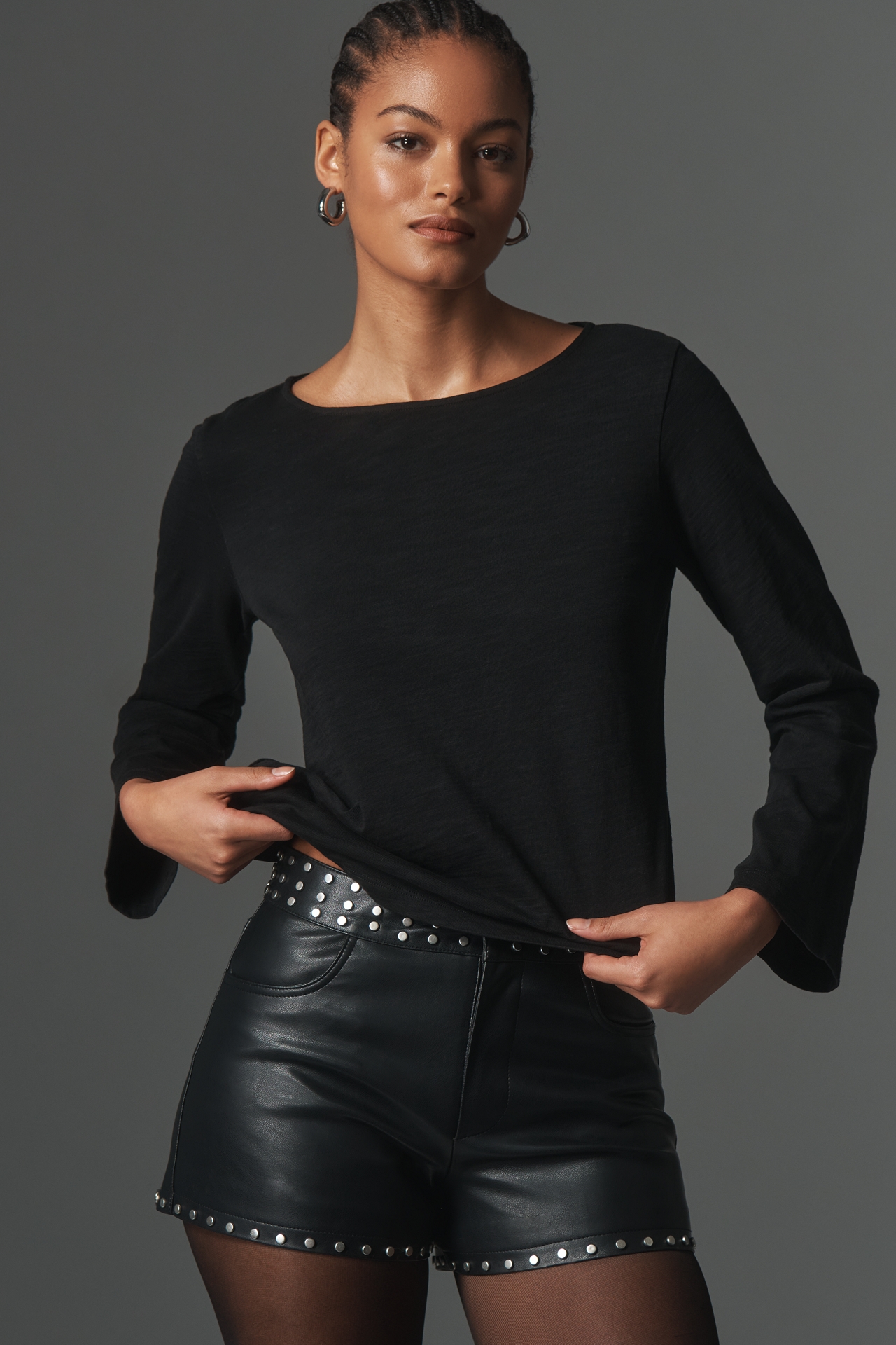 Nation Los Angeles Tavin Tie-Back Top