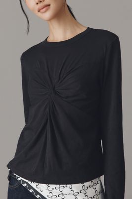 Nation Los Angeles Marion Twist-Front Top