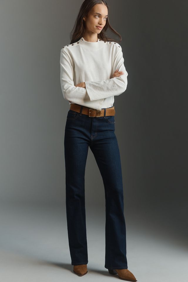 Nation Los Angeles Neda Long-Sleeve Snap Top #2