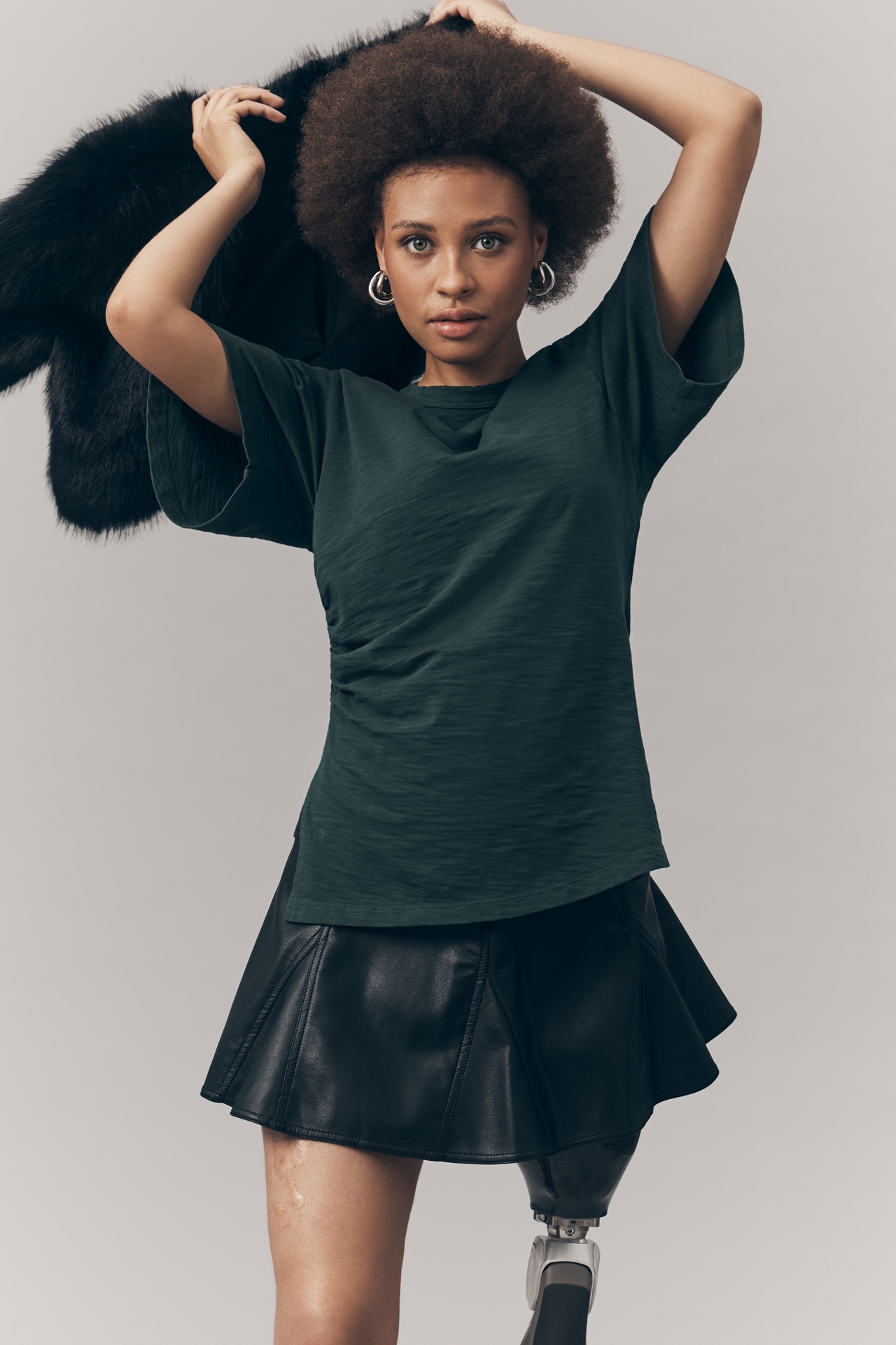 Nation Los Angeles Vella Ruched Tee