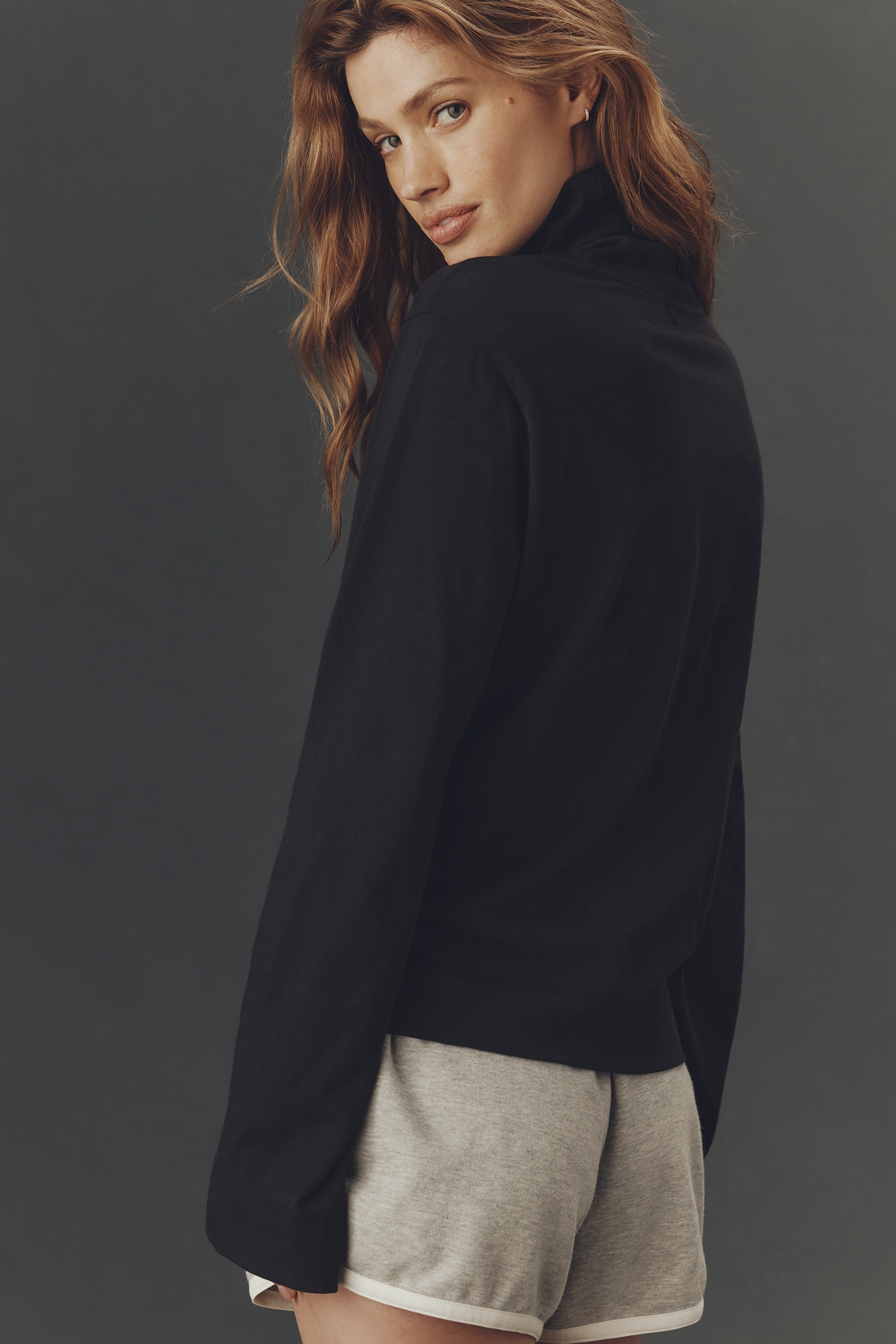 Nation Los Angeles Neo Mock-Neck Top