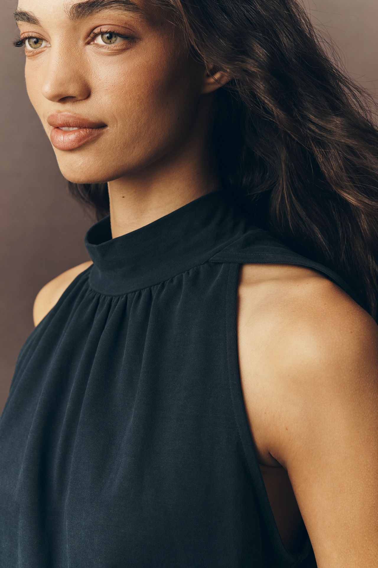 Nation Los Angeles Randi Cotton Halter Top