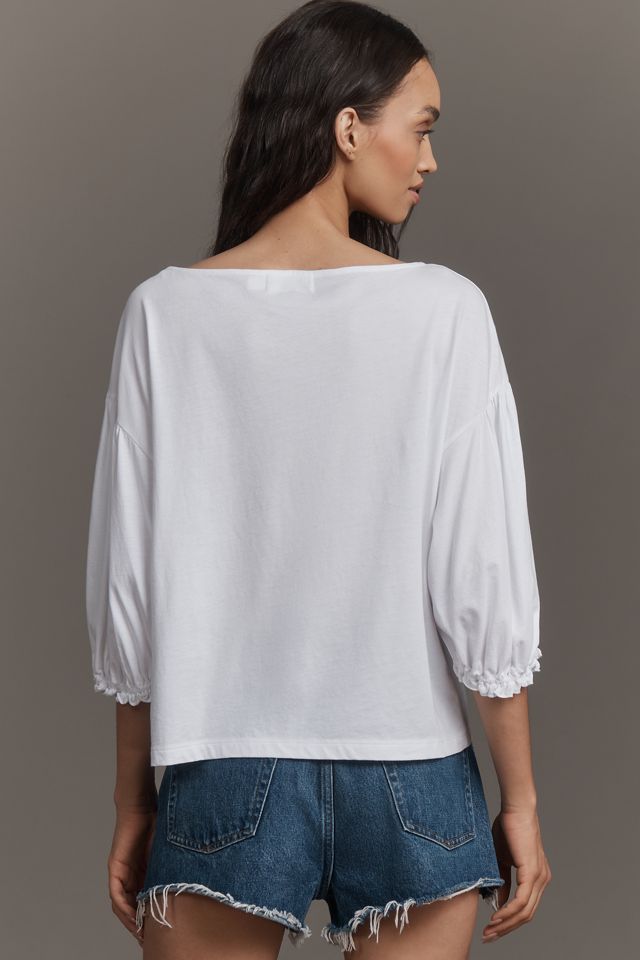 Nation Los Angeles Sandra Boat-Neck Top #1
