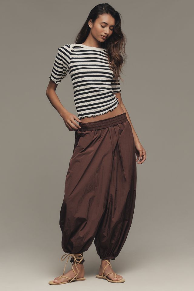 Nation Los Angeles April Ruched Half-Sleeve Top  #2