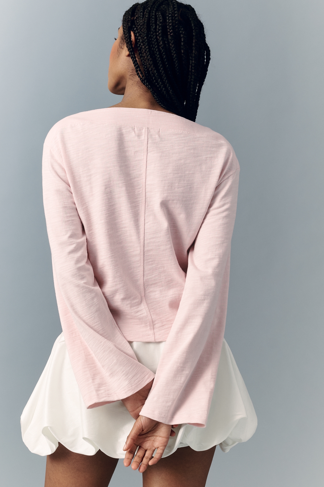 Nation Los Angeles Cotton Rochelle Boat-Neck Sweater