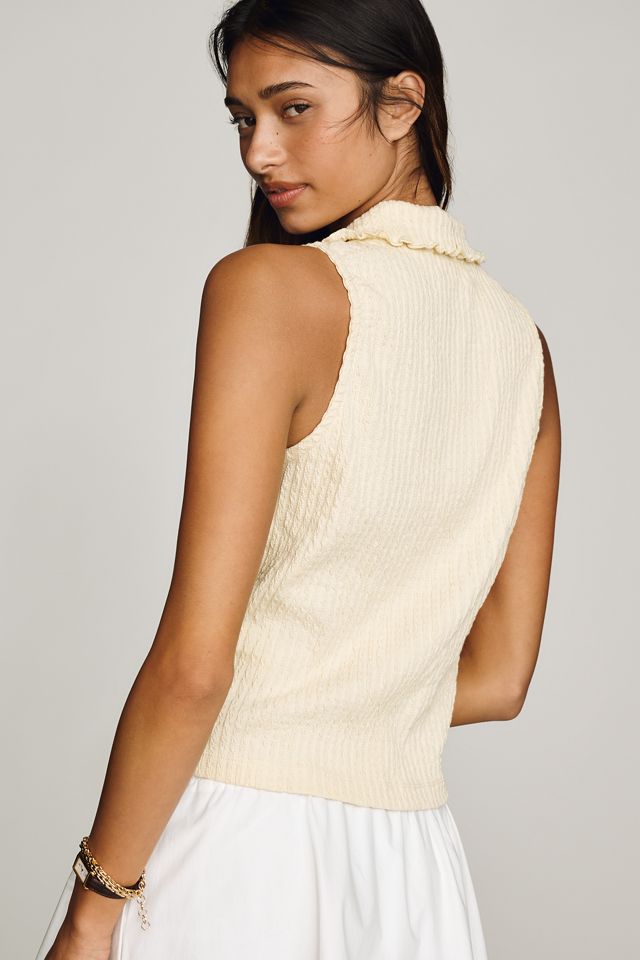 Nation Los Angeles Rae Collared Tank #3