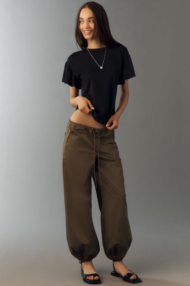 Nation Los Angeles Camille Flutter-Sleeve Tee #3