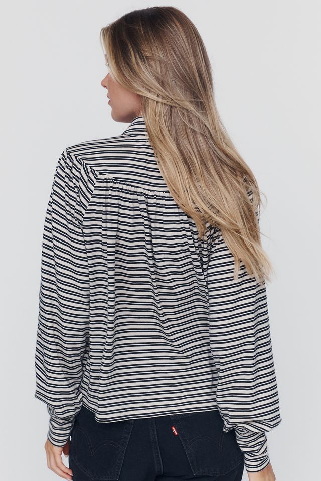 Nation Los Angeles Jean Cotton Blouse #1