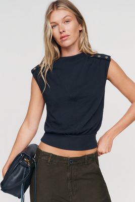 Nation Los Angeles Tillie 100% Cotton Muscle Tank