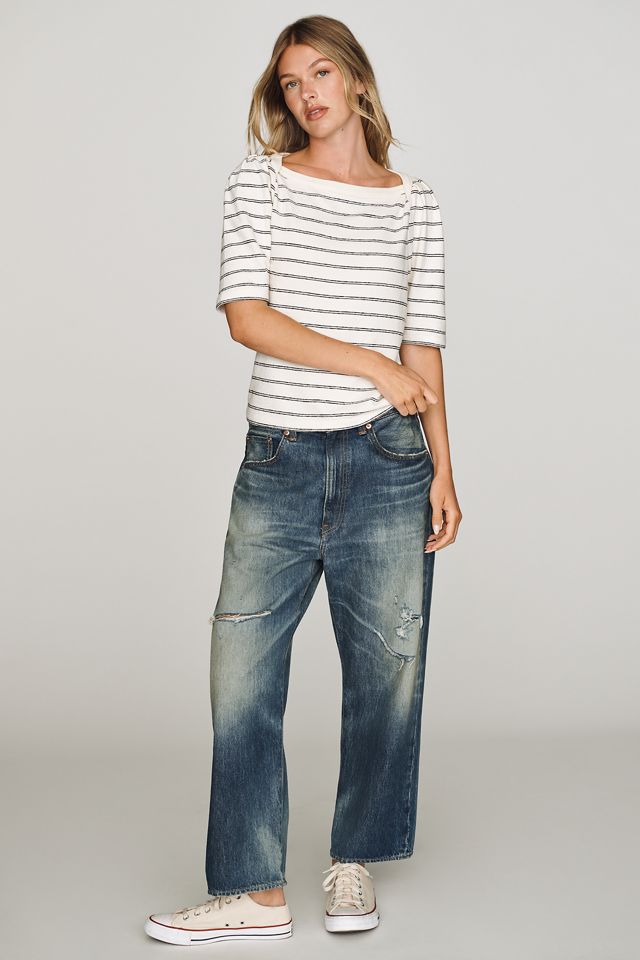 Nation Los Angeles Deana 100% Cotton Envelope Tee #1