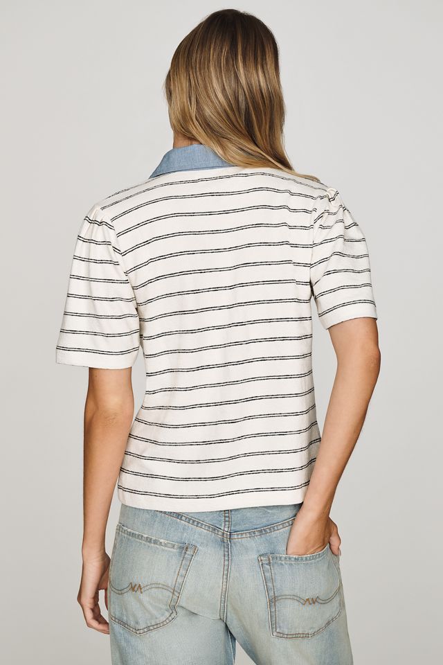 Nation Los Angeles Zoe Cotton Boxy Tee #3