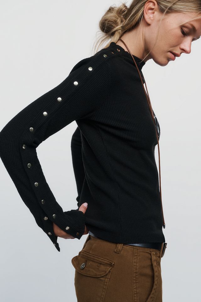 Nation Los Angeles Halen High Neck Top #1