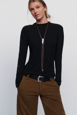 Nation Los Angeles Halen High Neck Top