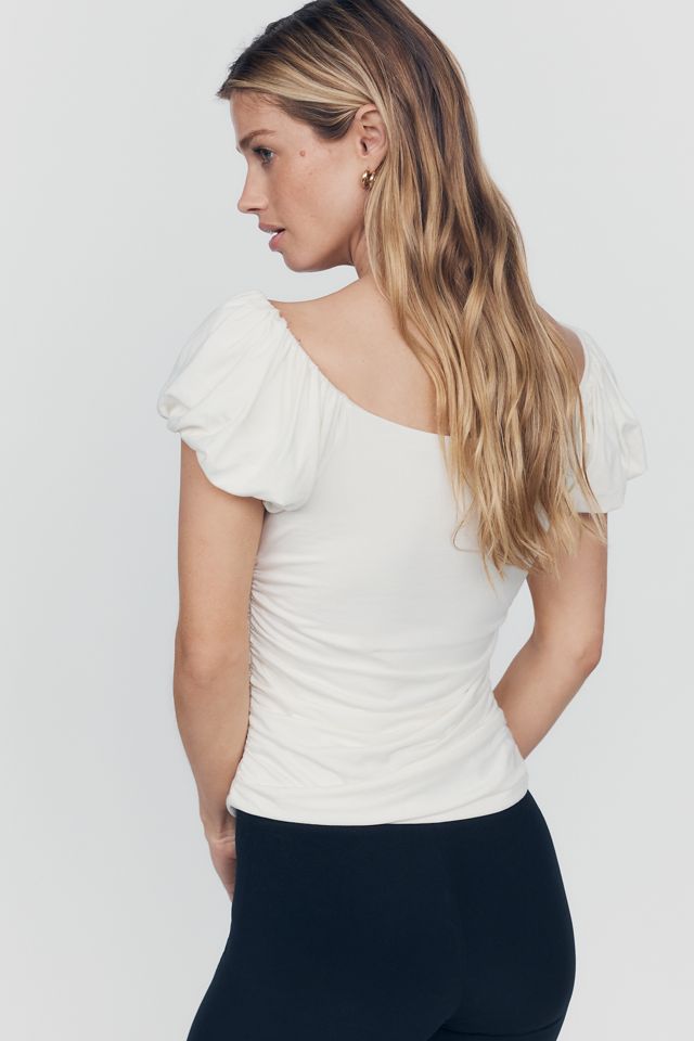 Nation Los Angeles Angelica Ruched Tee #3