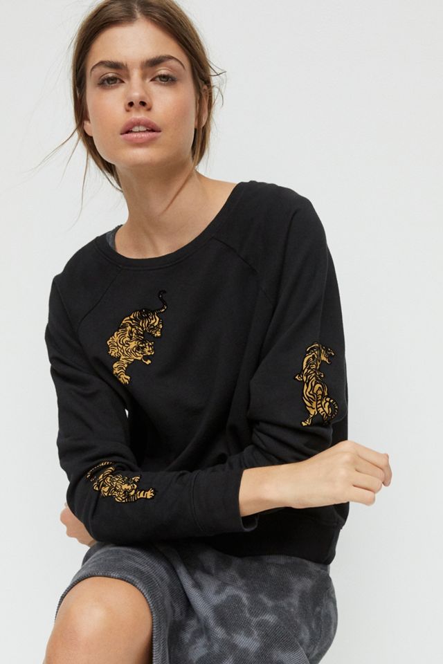 Tigers Flocked Sweatshirt #2