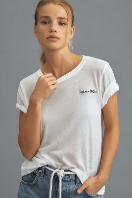 Shop Back When Tough As A Mother Tee In White