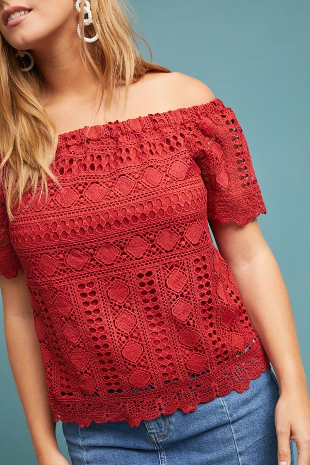 Evie Off-the-Shoulder Top #1