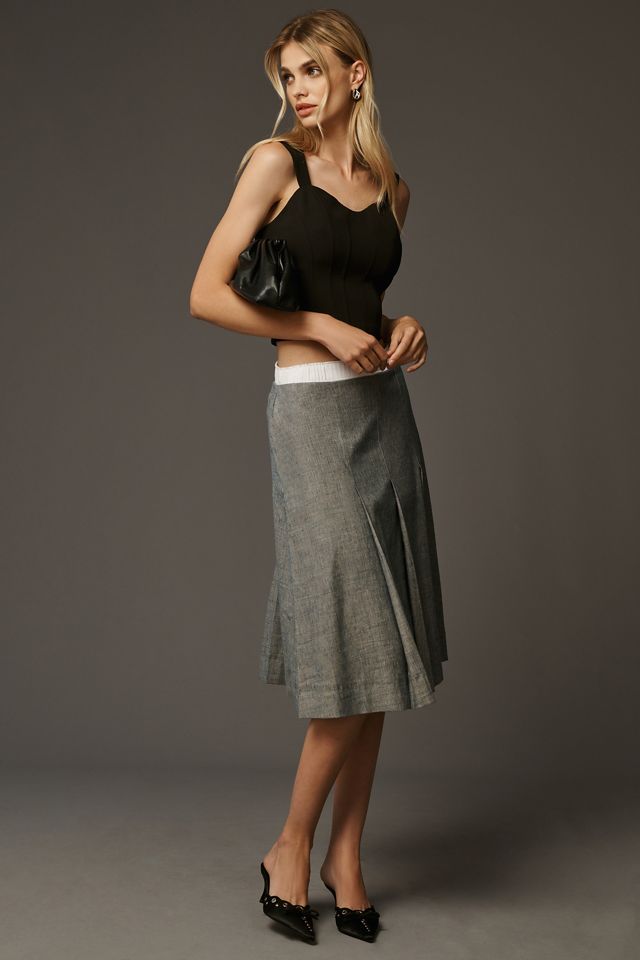Sunday in Brooklyn Ponte Corset Top #3
