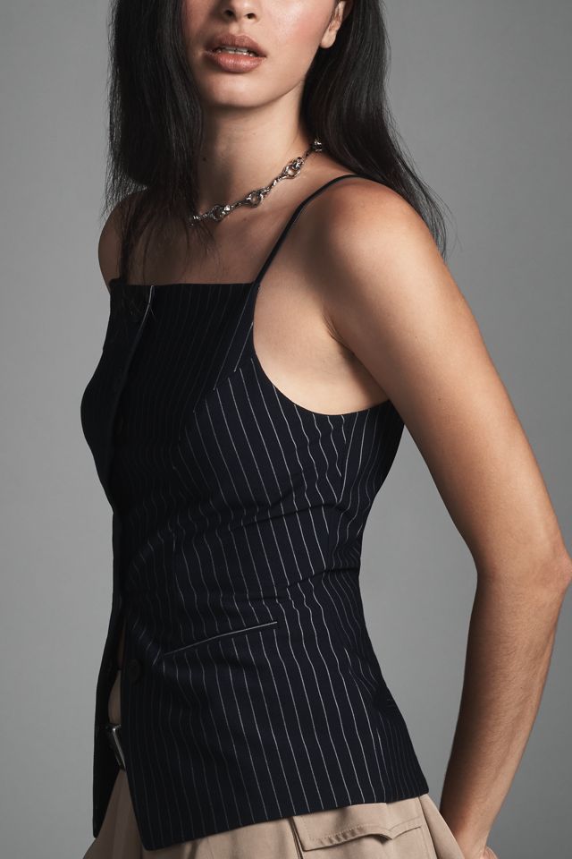 Sunday in Brooklyn Ponte Apron Vest #3