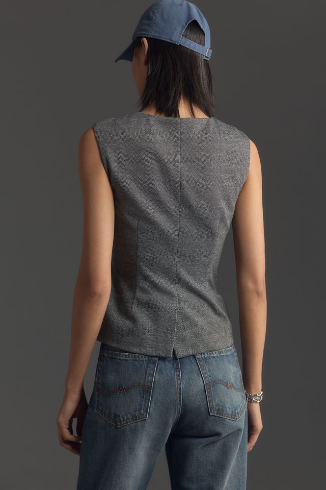 Sunday in Brooklyn Square-Neck Vest #1