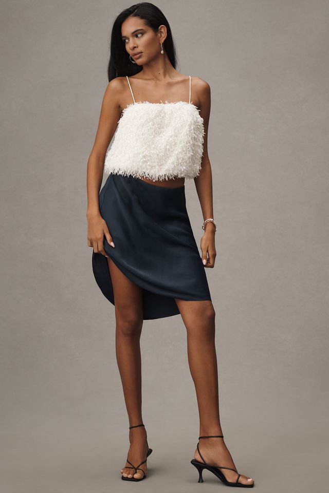 Sunday in Brooklyn Cami Feathered Tank Top #2