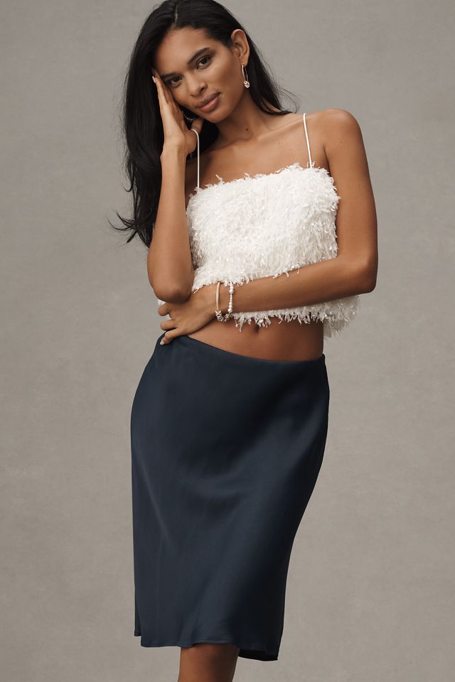 Sunday in Brooklyn Cami Feathered Tank Top #3