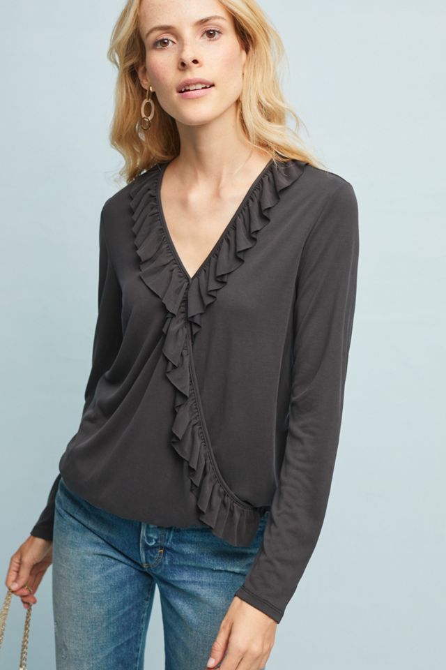 Krasner Ruffled Top