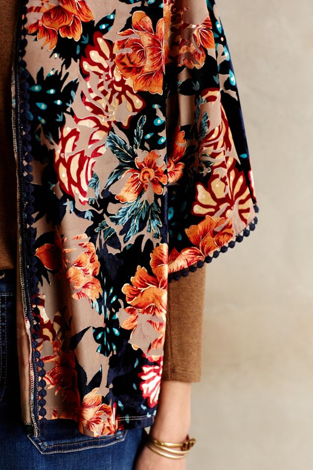 Pommed Velvet Cardigan #3