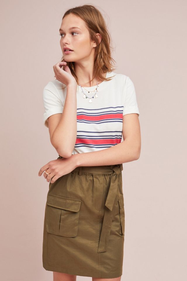 Sol Angeles Rojo Striped Tee #2