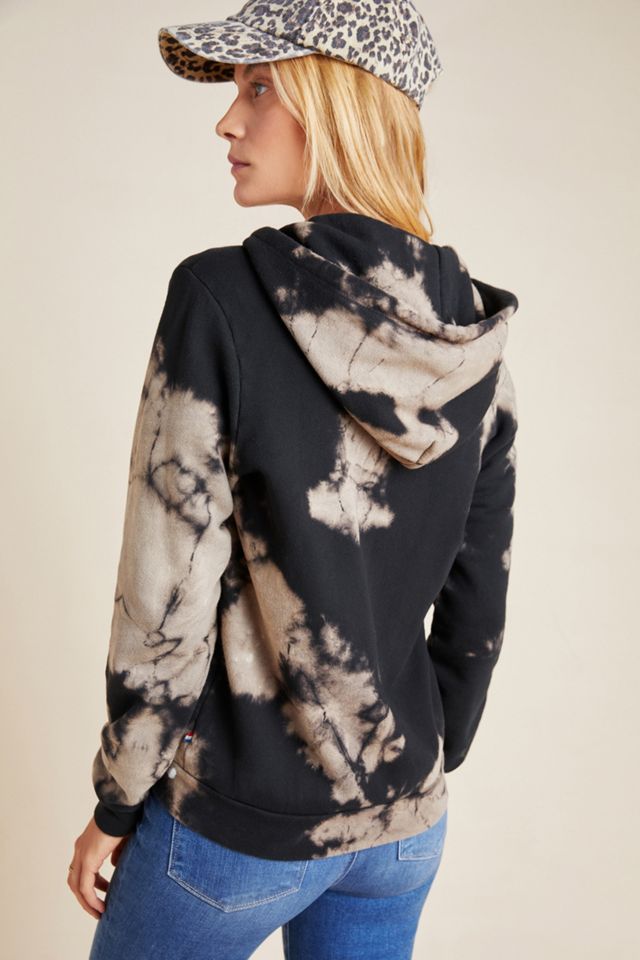 Sol Angeles Tie-Dyed Zip-Front Hoodie #1