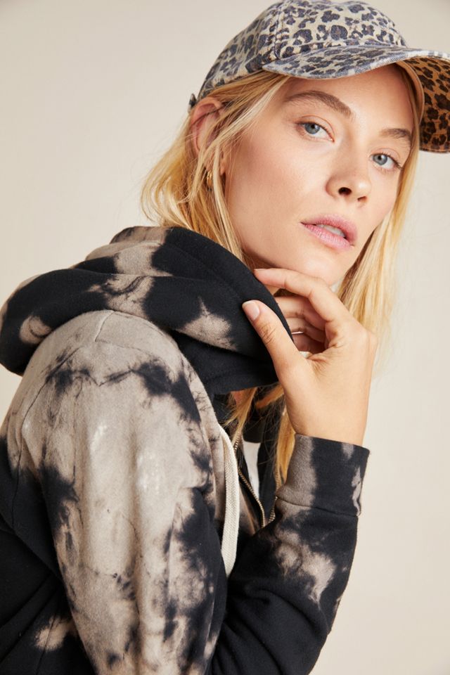 Sol Angeles Tie-Dyed Zip-Front Hoodie #3