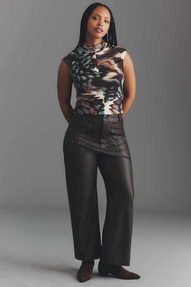 AFRM Power Mesh Jolie Top #1