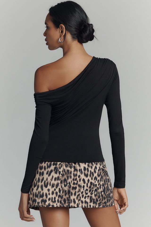 AFRM Bria Cold-Shoulder Long-Sleeve Top #2