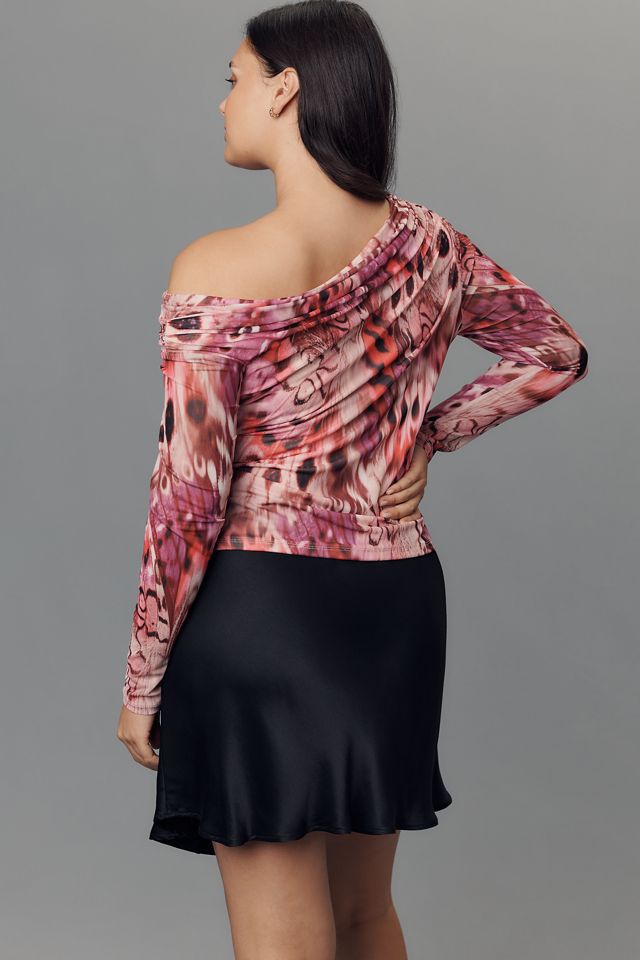 AFRM Barry Long-Sleeve Mesh Top #1