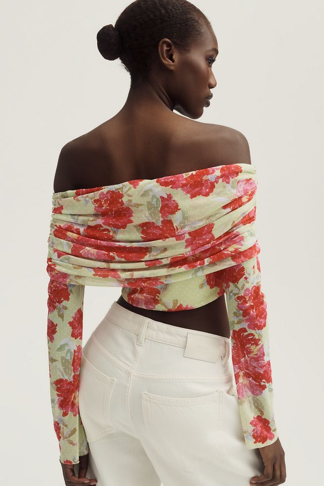 AFRM Lynette Draped Top  #1