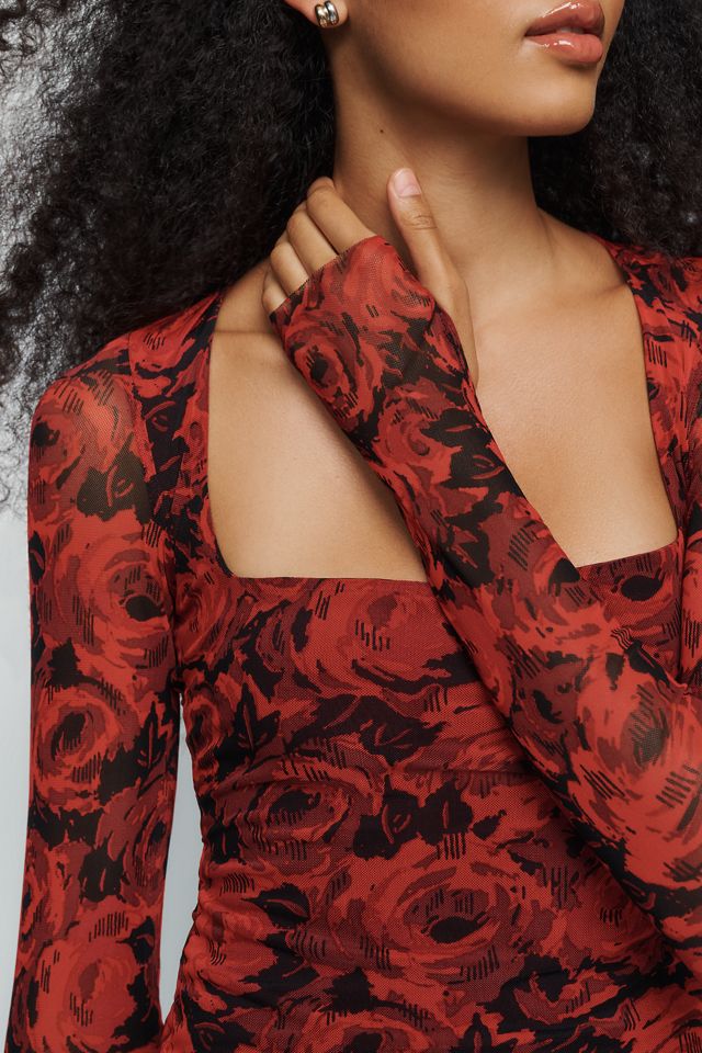AFRM Ines Floral Long Sleeve Top  #1