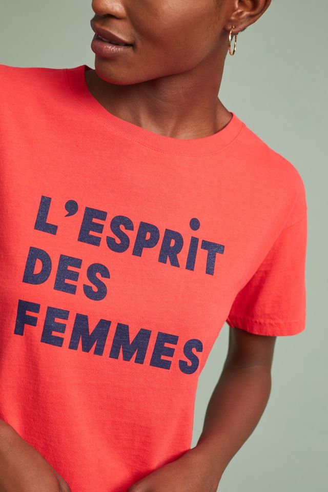 Clare V. L Esprit des Femmes Tee Anthropologie