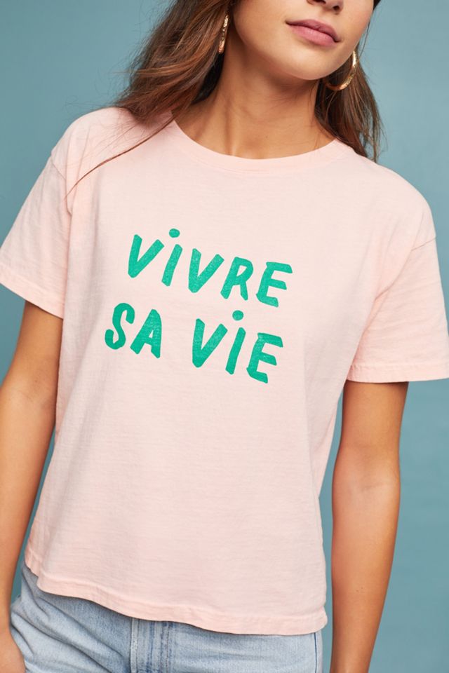 Clare V. Vivre Sa Vie Tee #2