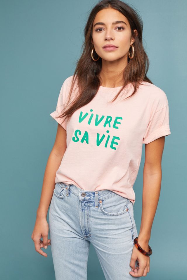 Clare V. Vivre Sa Vie Tee #3