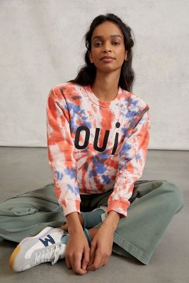 Covet + Lou Clare V. Tie Dye Hoodie