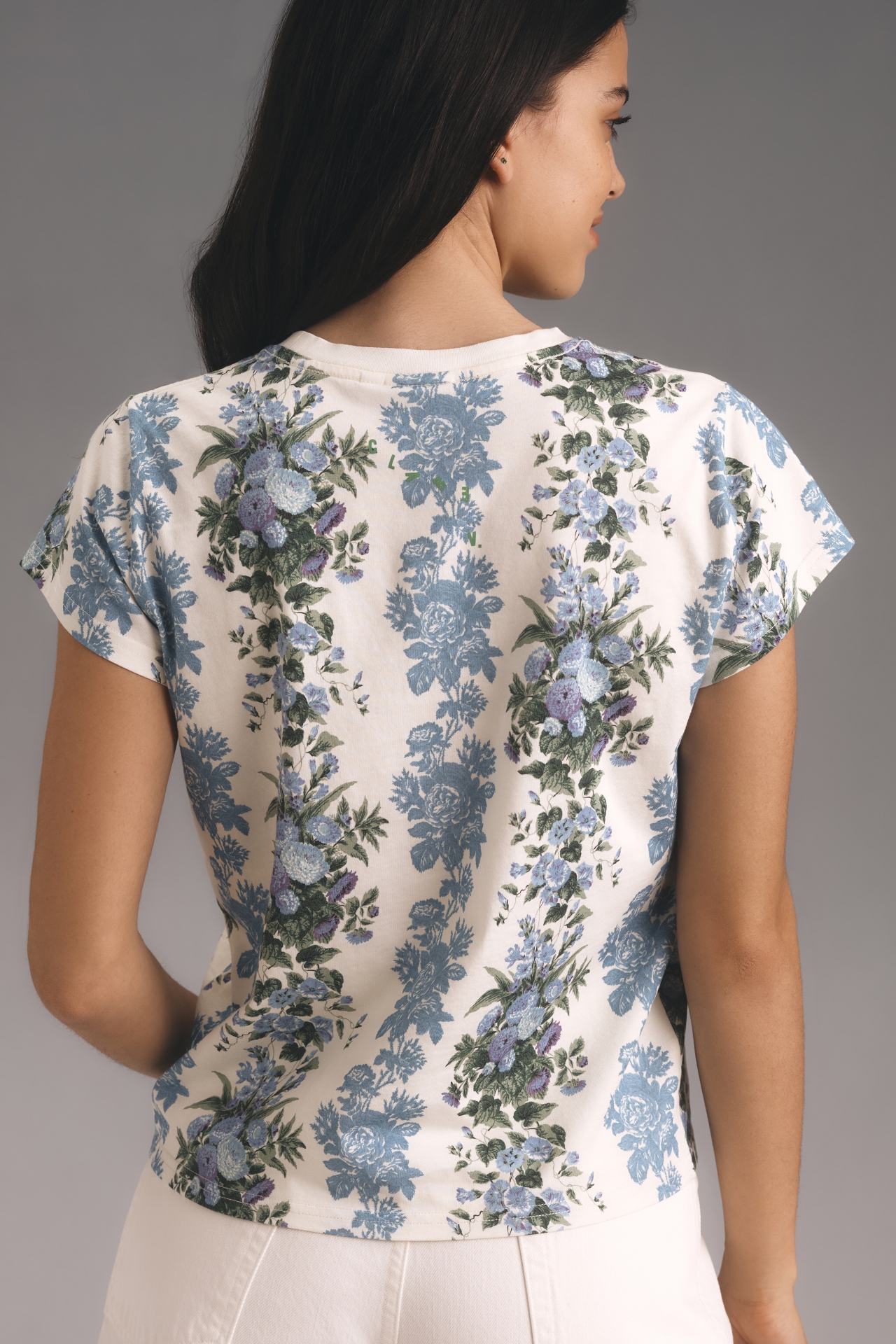 Clare V. Floral Classic Tee