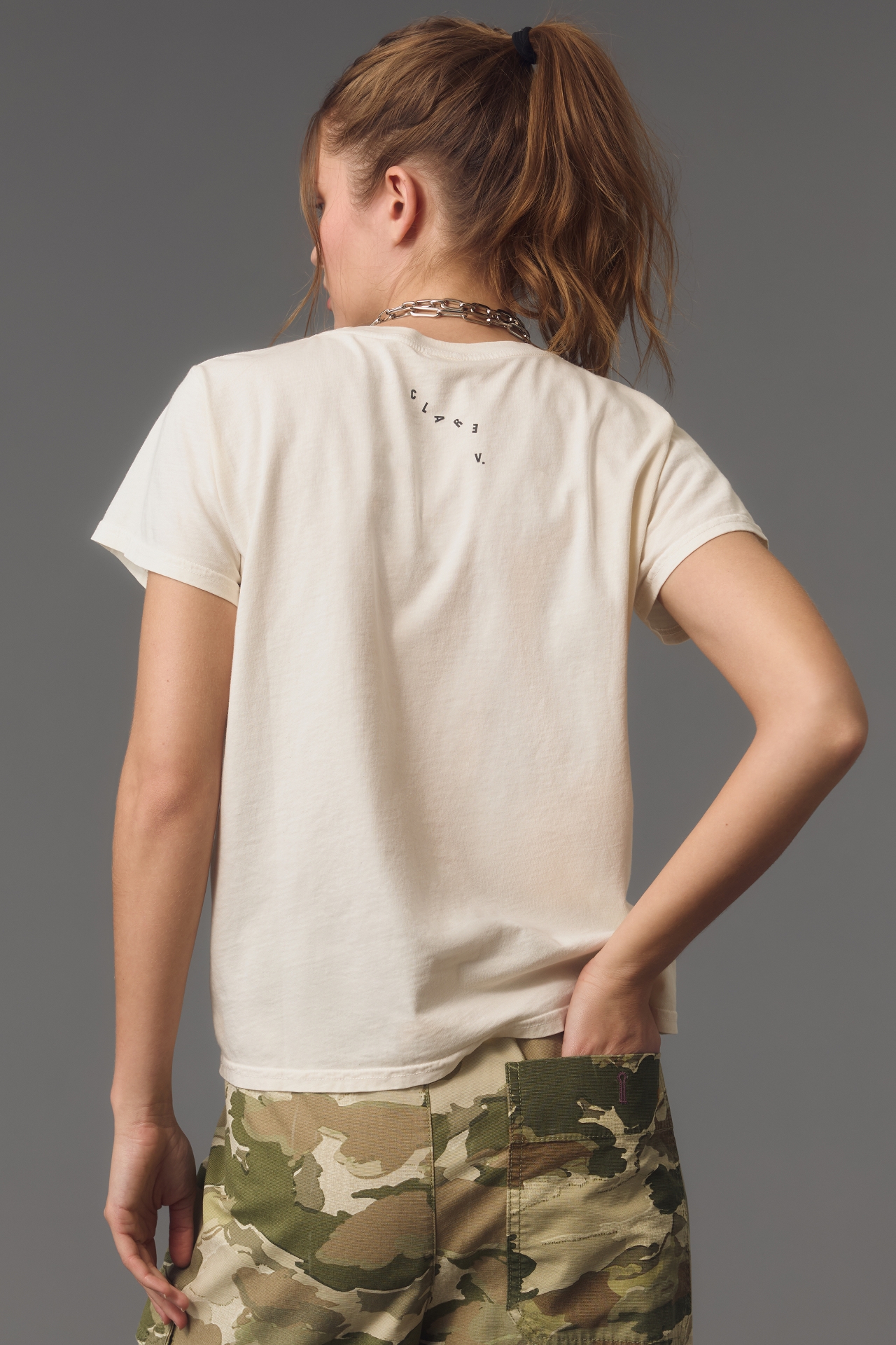 Clare V. Palm Ciao Classic Tee