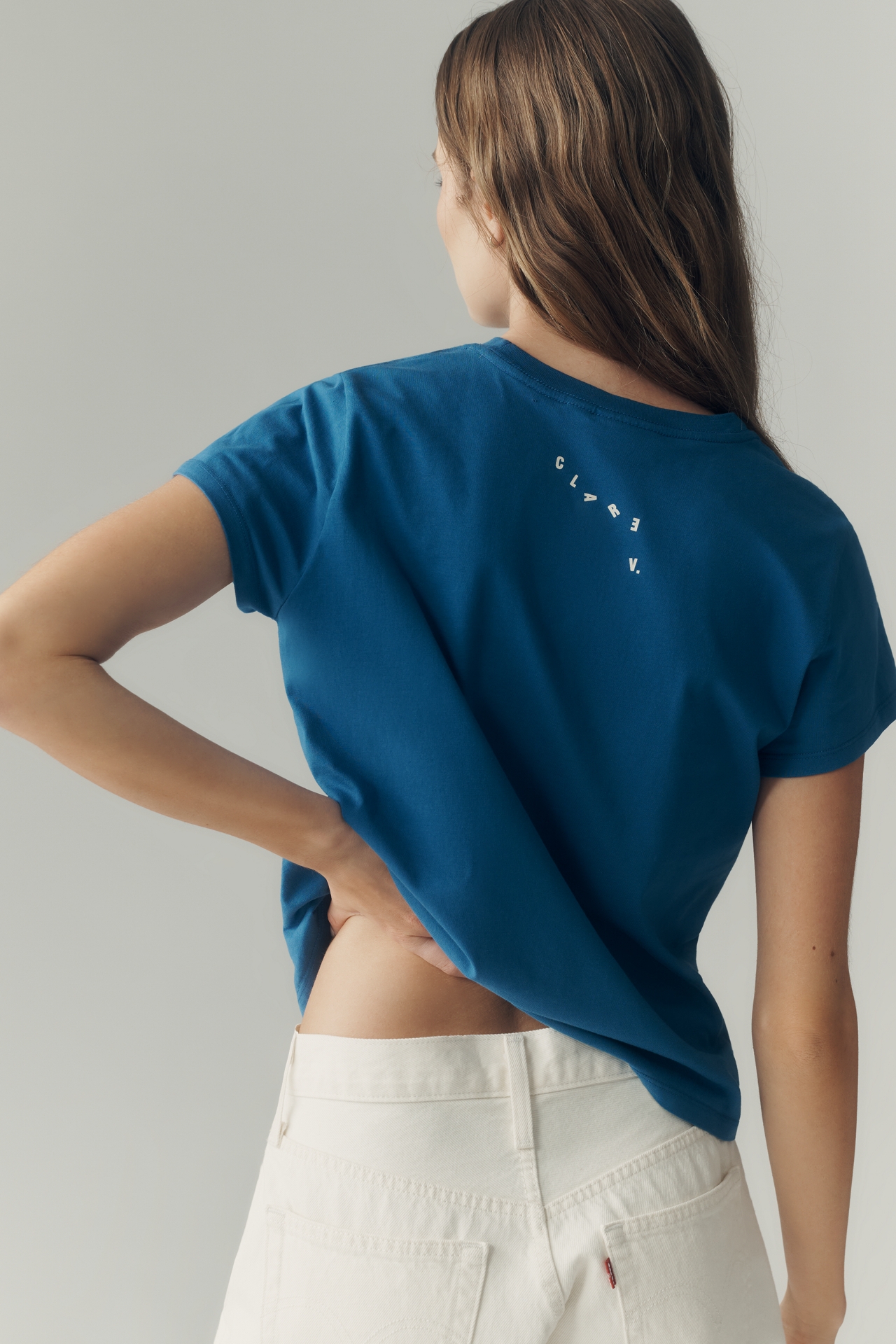 Clare V. Classic Cotton Graphic Tee