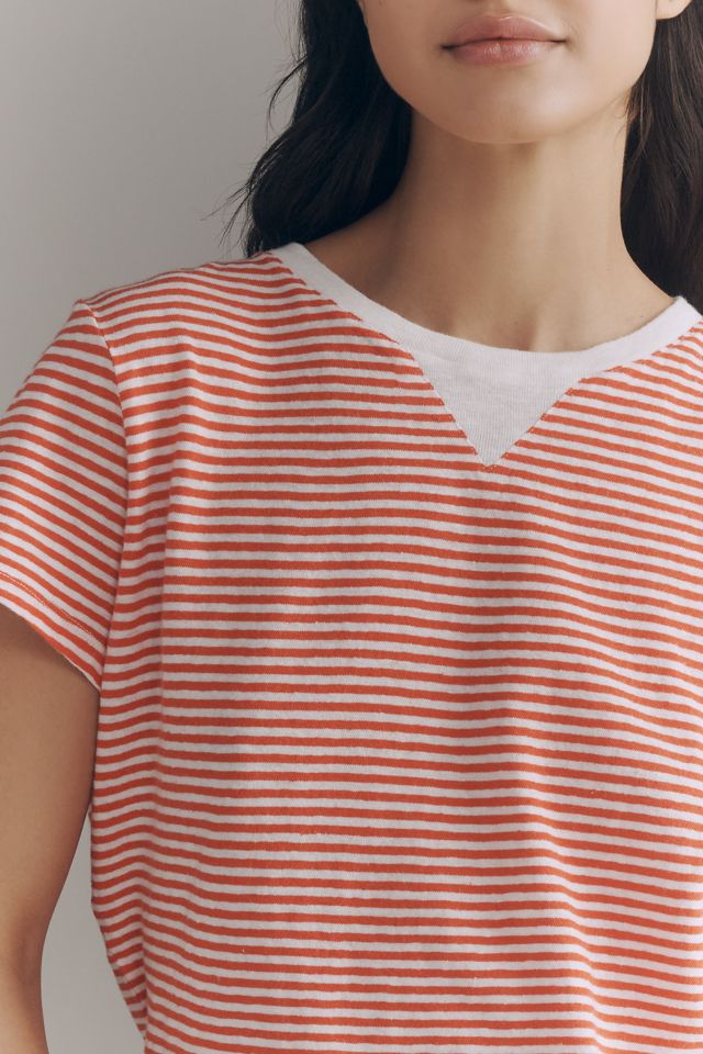 Clare V. Cotton Linen Classic Tee #3