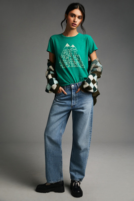 Mother The Lil Sinful Get High On Mountains Sweater In Green